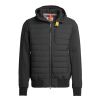 Parajumpers Heren Ivor man hooded vest jack  Zwart