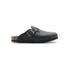 Birkenstock Boston BS Oiled Leather (narrow) Zwart