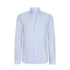 Xacus Legacy linnen casual fit  Blauw ijs