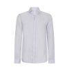 Xacus Legacy linnen casual shirt  Grijs licht