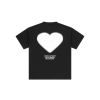 Arbor Antwerp White Faded Heart  Zwart