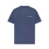 Flaneur Logo T-shirt  Blauw donker