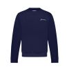 Flaneur Signature Sweater Blauw donker