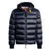 Parajumpers Heren Pharrell Bomberjack capuchon Blauw donker