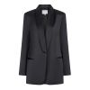 Dante 6 Jabe Satin Blazer Zwart