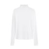 Filippa K Rib Mock Neck Top Wit