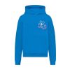 Flaneur blossom hoodie blue  Blauw