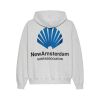 New Amsterdam Surf Association Logo Hoodie Grijs mêlee