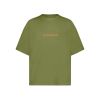 Flaneur box logo T-shirt  Khaki