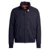 Parajumpers Heren Miles soft shell jacket man Blauw donker