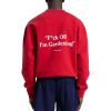 Brams Fruit F*ck Off Crewneck Rood