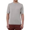 Filippo De Laurentiis luxury knitwear shirt Grijs licht