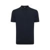Genti Polo Button SS Blauw marine