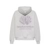 New Amsterdam Surf Association Hoodie Sprayed logo Grijs mêlee