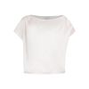 Dante 6 Roam satin drapey top Off-White