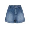 Dante 6 Flynn denim shorts Blauw donker