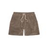 OAS Velour Shorts Taupe