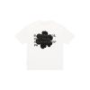 Arbor Antwerp Black blossems shirt Wit