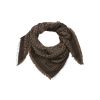 Lala Berlin Triangle annye wool  Bruin donker