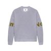 New Amsterdam Surf Association Name crew knit Paars licht