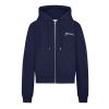 Flaneur Signature Zip-Up hoodie  Blauw donker