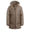 Parajumpers Meisjes Long bear - Parka capuchon Taupe