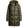 Parajumpers Dames Janet Donsjack lang capuchon Groen grijs