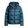 Parajumpers Dames Tilly Donsjack capuchon Blauw petrol