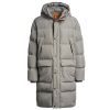 Parajumpers Heren Long bear man hooded down coat  Groen