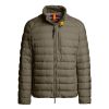 Parajumpers Heren Ugo man light down jacket Groen grijs