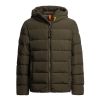 Parajumpers Jongens Cassian Donsjack capuchon Groen Donker 