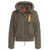 Parajumpers Dames Gobi bomberjack capuchon Groen grijs