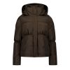 Airforce Maya puffer jacket Bruin donker