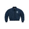 Pal Sporting Goods PAL Sponsor bomber jacket Blauw donker