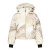 Airforce Sun peaks jacket moire print Beige mix