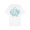 Flaneur T-shirt Happy Flower Wit