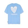 Hopeium Short sleeve t-shirt Blauw licht