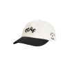 Olaf Hussein Varsity cap Zwart wit