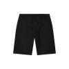 Valenza Linen Stretch Sport Shorts Zwart