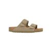 Birkenstock Arizona suede leather unisex  Groen olijf