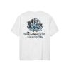 New Amsterdam Surf Association Dolphin Tee  Grijs licht