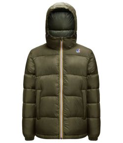 K_Way_Le_vrai_3_0_Claude_Heavy_Warm_Groen_Donker_