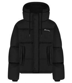 Fl_neur_Signature_Puffer_jacket_Zwart