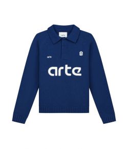 Arte_Antwerp_Football_knit_Blauw_donker