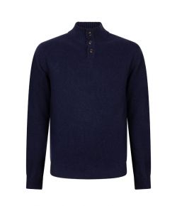 Llaud_heren_lupetto_buttons__Blauw_donker