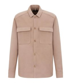Drykorn_heren_Selton_overshirt_Bruin_licht