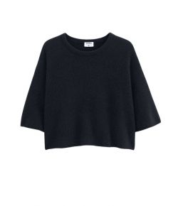 Filippa_K_Yak_Knitted_Tee_Zwart