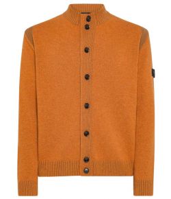 Peuterey_heren_Gomez_Vanise_Effect_Cardigan_Oranje