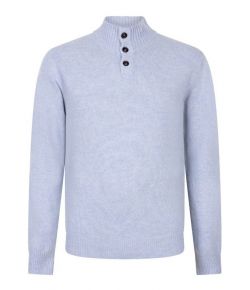 Llaud_heren_lupetto_buttons__Blauw_licht