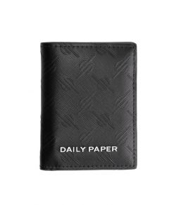 Daily_Paper_kidis_monogram_wallet__Zwart